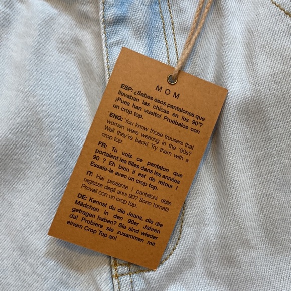 NWT Desigual Colour Embroidery Mom Jeans - Picture 4 of 9